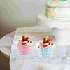 Storage Bottles 24 Pcs Cupcake Baking Cups Paper Muffin Wedding Liners Holiday Wrappers For Fringe Cases