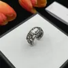 2023 Brand Fashion Crystal Couple Ring For Women's New Product Charm tussen goud vol met diamantringen hoogwaardige designer ring sieraden