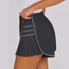 Dames shorts Women Golf Stijlvolle zomersporten met elastische hoge taille losse fit geplooid ontwerp voor jogging yoga tennis