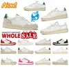 2024 Designer Fashion Women Casual Shoes Vintage Trainer Lace-Up Luxury Sneakers Non-Slip Outdoor Green Leather Friction Resistance Shoes