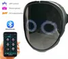 Bluetooth RGB Light Up LED Maschera Dispositivo Testo di animazione per immagini fai -da -te Halloween Carneval COSTUME COSTUME Game Masches DECO DECO 24049503