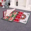 Carpets Christmas Santa Claus Decoration Home Decoration Treot Floor Mat Foot