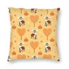 Pillow Miniature Schnauzer In Autumn Covers Sofa Home Decorative Dog Lover Square Throw Cover 40x40