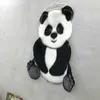 Tapetes panda carpete de pelúcia fofa de animal estampado no quarto da sala de estar sofá pad para entrada de casal decoração de cabeceira de cabeceira de cabeceira