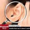 Zestaw słuchawkowy Bluetooth Wireless V5.3 HiFi Jakość dźwięku Niewidoczna sen wygodny do noszenia z mikrofonem inteligentne słuchawki dotykowe na iOS