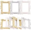 Frames 9 PCS Téléphone ACCESSOIRES PO Cadre PO Ornements DIY Crafts Mini Maison Vintage Picture miniature Résine