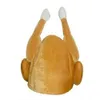 Chapeaux de dinde Chapeaux de décoration rôti en peluche cuite-poule cuit secret pour la costume de Thanksgiving Habille de fête Cap CPA4685 1101