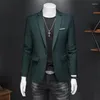 Men's Suits 16-color Fashion Casual Business Office Suit Jacket Bridal Wedding Party Formal