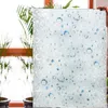 Naklejki okienne Cotconcolors Sypialnia łazienka pvc folia prywatność bez kleju 3D statyczna dekoracja kwiatów szklana naklejka rozmiar 60 x 200 cm