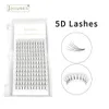 False Eyelashes Lash Extension 2D-6D Short Dry Prefabricated Volume Fan 0.07 0.10 Thick/8-14mm/C D Curled Makeup Q240510