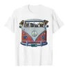 Męskie koszulki Kawaii Pug Tshirt Kobiety mężczyźni swobodne topy Śliczne mops koszula hippie van pug grafika t koszule harajuku moda ts ponadwymiarowy t t240510