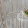 Zasłony prysznicowe brzoskwiniowe zasłony sukulent 72 Divider frędzl