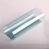 Autocollants de fenêtre SUNICE Film Nano en céramique auto-adhésif 75% / 80% VLT Bleu clair teinte solaire anti-UV pour le bâtiment domestique 50cmx100cm