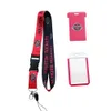 Männer Design Keychain Basketball Club Neckriemen Keychain Abzeichen Halter ID -Karte Pass Hang Seil Lanyard für Schlüsselringezubehör