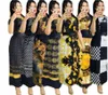 Robe de robe de dresse baroque Designer Summer Femmes Casual Bow Lace Pleted A-Line Robe Streetwear Fashion Party Party Club Élégant Longueur Robes