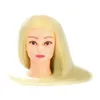 Mannequin Heads 85% real human hair model training head professional hairstyle beauty doll Q240510