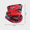 Fashion Face Masks Neck Gaiter Multipurpose Turbine Riding Scarf Bicycle Headscarf Mens Neck Mask Sunscreen Ice Silk Outdoor Fishing and Wanding Face Q240510
