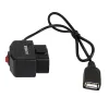 24 timmar Parkeringsövervakning 5V 3A USB -billaddning Kabel Obd Hardwire -kit med switchtråd för Dash Cam Camcorder Vehicle DVR