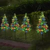 Nuovo albero a energia solare Mentata Montata Decorazione all'aperto Courtyard Garden Light Garden Light 1 Trailer 4