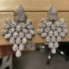 dangle earrings bilincolorヴィンテージバタフライピンクとロイヤルブルーイヤリング