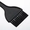 5pcs / coloriage colorant peigne mélange de bol à mélanger Brouss de pinceau à coiffure en plastique noir couleur de coiffeur salon teinte coiffure coiffure outils de style