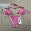 Bikini Designer Swimwear Bathing Beach Bikini Swimwear 50 Styles Sexy Womens Two Pice Set Wholesale 2 pièces Swimwear Taille S-XL G30