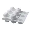 Baking Moulds Meibum 15 Cells Mini Apple Shape Cake Mold Mousse Dessert Mould Silicone Muffin Pan Decorating Tools