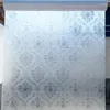 Window Stickers Electrostatic Glue-free Glass Film European Damascus Frosted Opaque Foil Sticker Customized Home Decoration