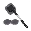 Solutions de lavage de voitures MOP Nettoyage du pare-brise Black Grey Washing Rag Office Home Brush Brush Auto Verre Claignier