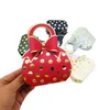 ギフトラップ20/30/50ピースPOLKA DOT BOW CANDY BOX PACKAGING for Weddings Childrens Gifts Guests Baby Showers Birthdayパーティー