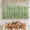 Decorative Flowers 1PC 200 Cm /80 "Retro Green Vine Walls Are Ideal For Parties And Home Decor