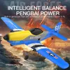 P51 Mustang RC Airplane 24g 3ch 370mm Wingpan Aircraft Epp Foam Remote Control Fighter RTF Glider Plane Toys Gifts 240511