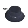 Berets Fisherman Hat Bucket for Girls Fashion Вышивка повседневное спортивное спорт
