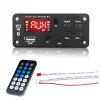 2/25w 50w amplificatore bluetooth mp3 decoder audio board dc 5v 12v USB alimentazione TF FM Radio Mp3 Player per auto Speaker