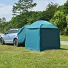 Tenten en schuilplaatsen Auto dakverlenging Tent Automatische pop-up 3-4 Persoon zelf rijden Outdoor Camping Shelter SUV Beach Luifel Rainproof Yurtq240511