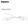 ANPWOO CCTV TRISCECIVER TWISTETED COPPH RJ45 UTP BALUN BNC Video audio DC Power Cat5