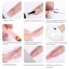 Nagellak poly nagelgelset met 6W LED-lamp All-in-One set voor manicure semi-permanente extensiegel en acryl-franse nagels met gereedschap T240510