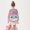 MeetBelify Śliczny plecak dla dziewcząt dla dzieci dzieci cekinowe dla uczniów przedszkola dla przedszkola z pudełkiem na lunch ołówek 240507