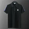 Luxury Desinger Polos Mens Polo Dreigners Designers Summer Mens Polos T-shirt Fashion Homme Casual Man Veste à manches courtes Tshirts M-3XL