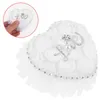 Jewelry Pouches Ring Box Pillow For Ceremony Bearer Pillows Wedding Lace Holder Decoration Case