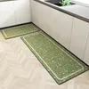 Teppichs Küchenteppich Haus Langstreifen kostenlos reinigen, schmutzresistente, rutschfeste Bodenmatte wasserdicht und öldestell