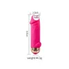 Inne produkty zdrowotne 10 -częstotliwość Mini Bullet Vibrator Womens USB ładowalny stymulator łechtaczki wibracyjny wibracyjny Massager T240510