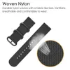 Bands de montre 18 mm 24 mm 22 mm 20 mm ceinture de sport en nylon tissée adaptée à la courroie Samsung Galaxy 40 / 44mm adaptée à la courroie classique de tissu Amazfit Q240510