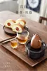TEA TRAYS TRAY FAMILJ Frukost Stora El Dining Black Walnut Wood Japanese Minimalist Home Essential A Must-Have in the Kitchen