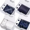 Set di cravatte set classico stile 65 colori Sales seta per seta fazzola per cufflink set maschi scatola cravatta a colori solido cielo blu fit wedding ufficio cravat