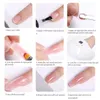 Nagellack nagelgel set med 90W 45st UV LED -lamptorkare snabb förlängningsgelats allt för manikyr akrylbyggnad polyglar för nageldesign T240510