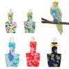 Andere vogels leveren papegaai kleding luiers uitwerpselen Pocket Pet Cute Bowtie kanten riem wasbare lichtvluchtvogels