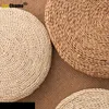 Travesseiro moda pastoral murais de pele de milho fresco tatami arroz shorda s acessórios de salas de meditação espessada