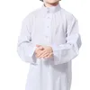 Ethnic Clothing Muslim Saudi children Dishdasha long sleeved robe Thobe Jubba Islamic Abaya Middle East Arab clothing childrens dress Kaftan CaftanL2405