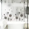 Window Stickers Louyun Dandelion Pattern Frosted Sticker Glass Film For Privacy Protection Bedroom Home Decoration BLT2882